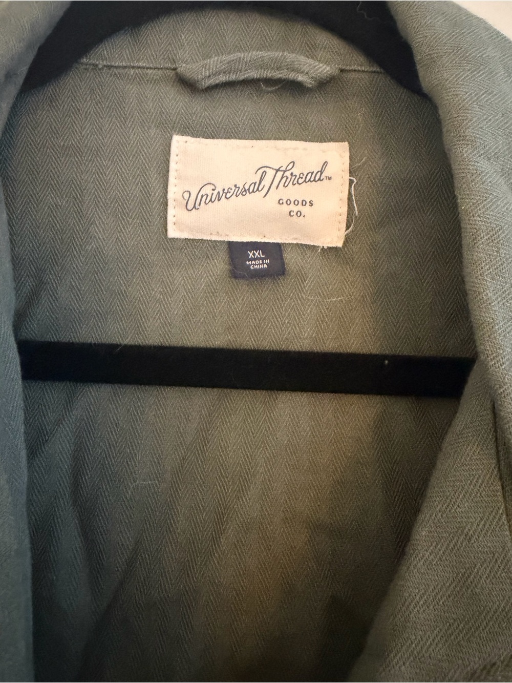Universal Thread SZ XXL Military-Inspired Olive Green Field Jacket - Picture 2 of 5